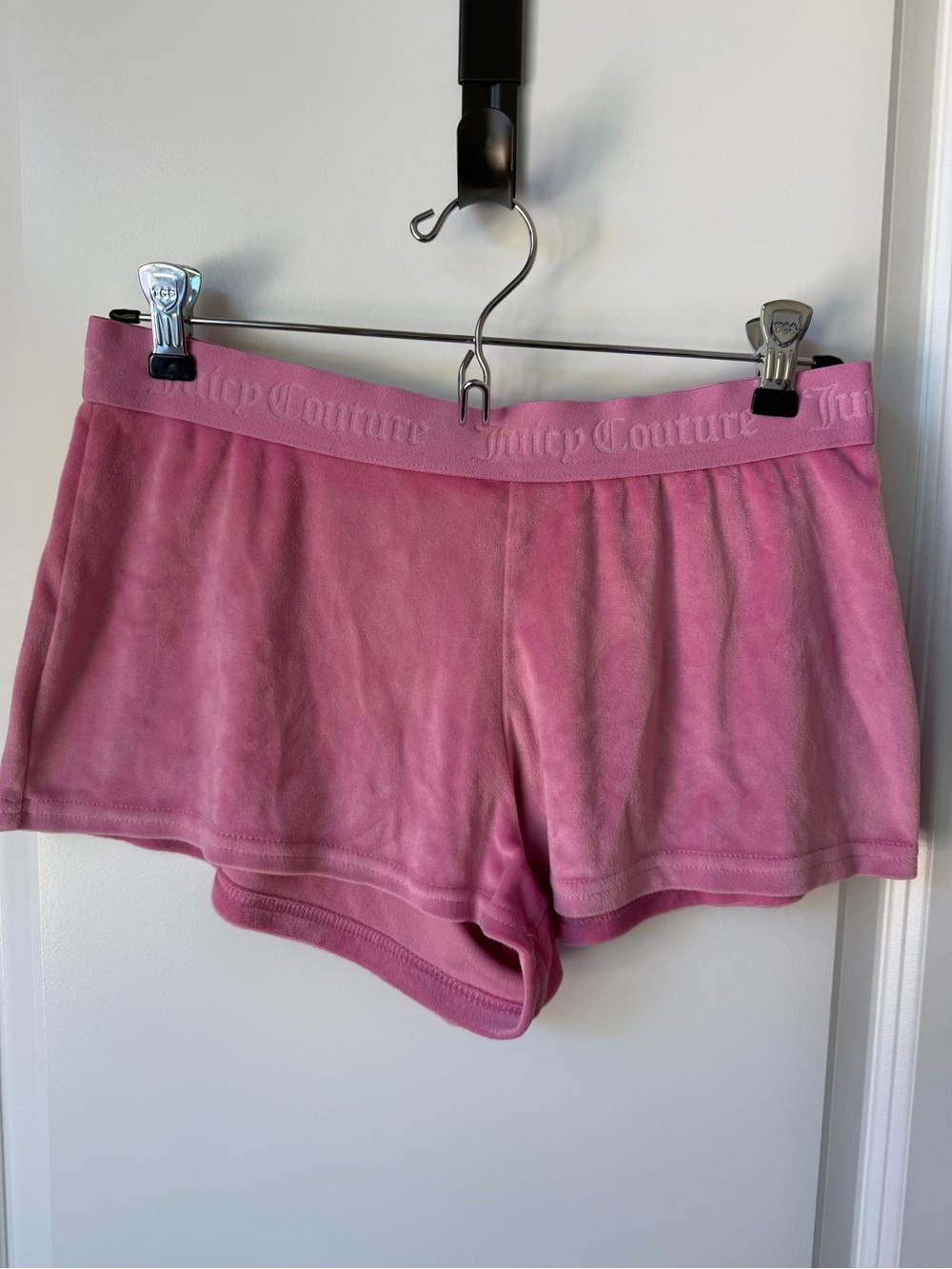 Juicy Couture Pink Velour Sleepwear Shorts